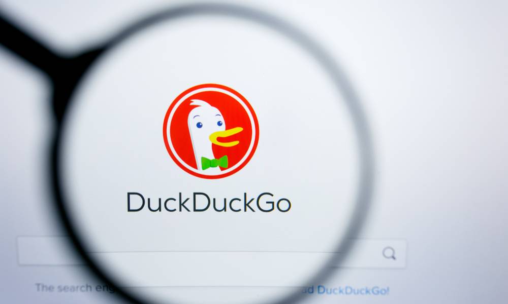 Duck Duck go logo visible on display screen.jpg