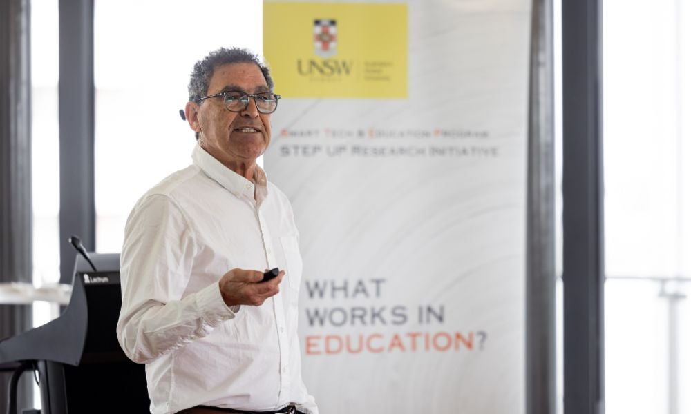 Victory Lavy at UNSW Business School’s What Works in Education Conference 2024, presented by the STEP UP research initiative.jpg