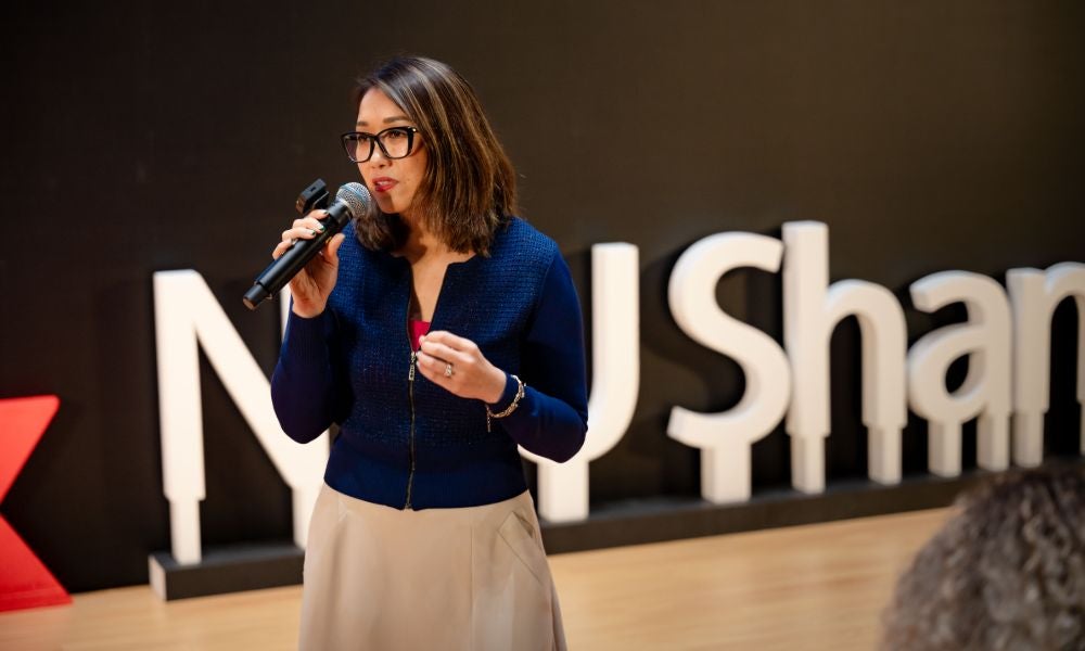 Natalie Lowe, CEO and co-founder of creative agency The Orangeblowfish, speaking at TEDxNYUShanghai.jpg