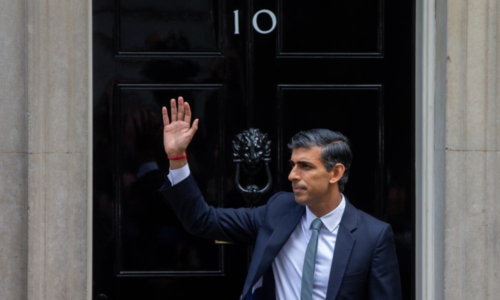 A dip in global markets and a fall in government bond yields suggest a lukewarm reaction to Rishi Sunak becoming the Prime Minister of the UK-min.jpg