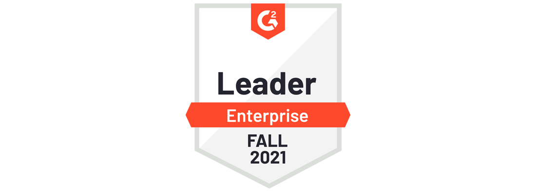 Enterprise Headless CMS leader badge