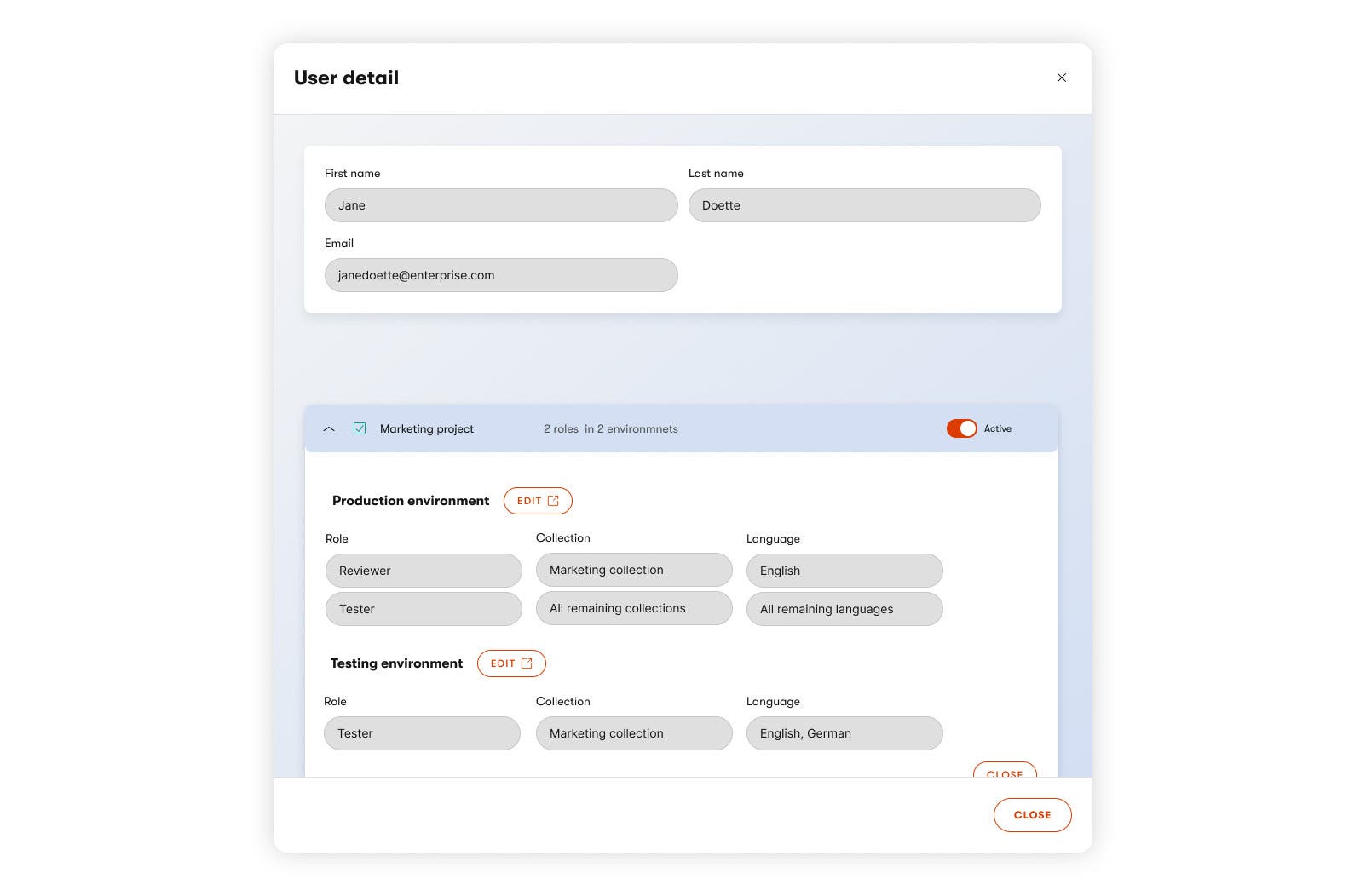 Central user management in Kontent by Kentico
