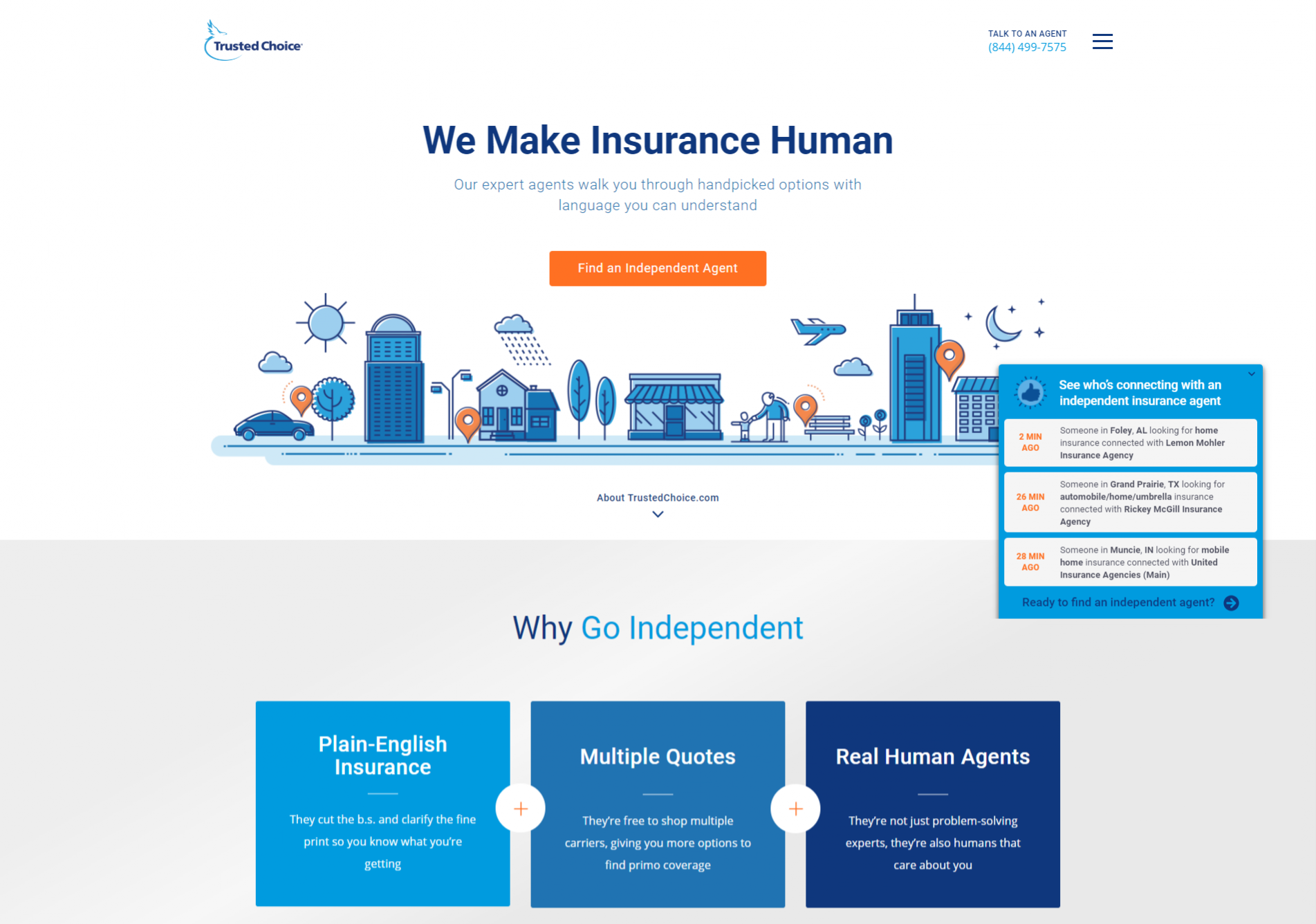 Trusted Choice - homepage
