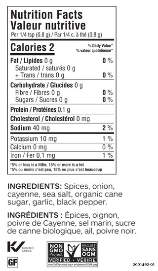 Buffalo Wing Seasoning (jar)