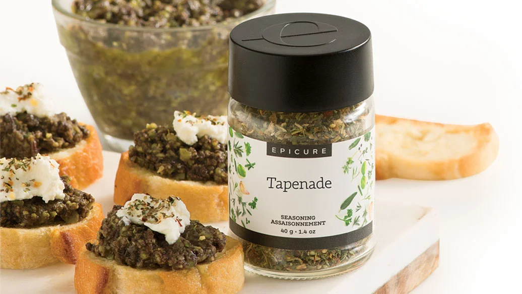 Tapenade with Fresh Cheese