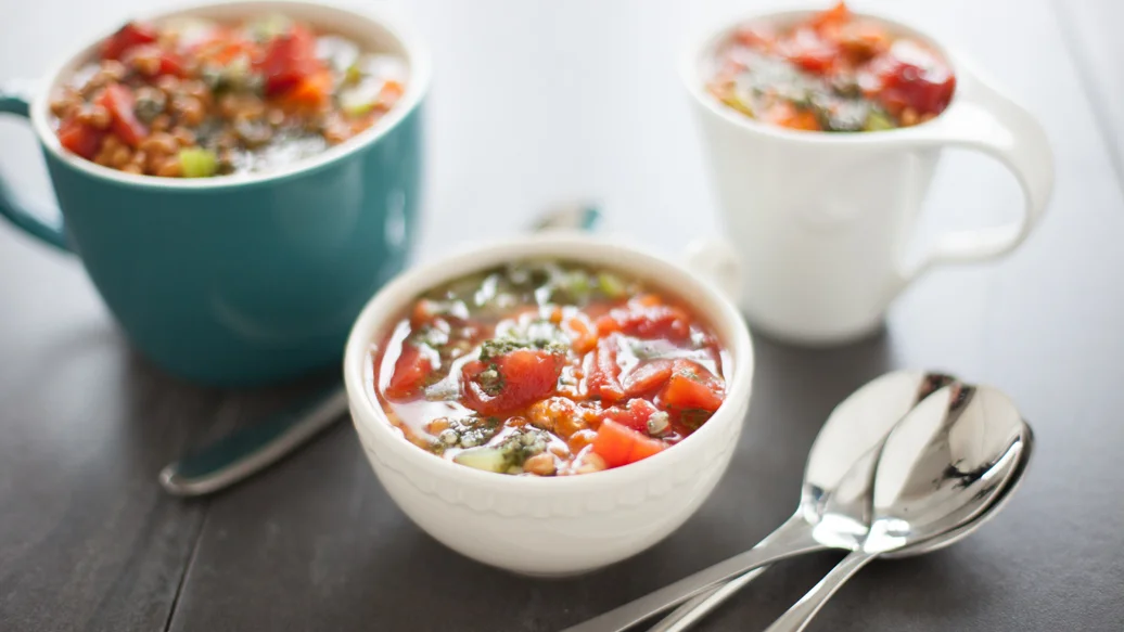 Paris Bistro Tomato Lentil Soup