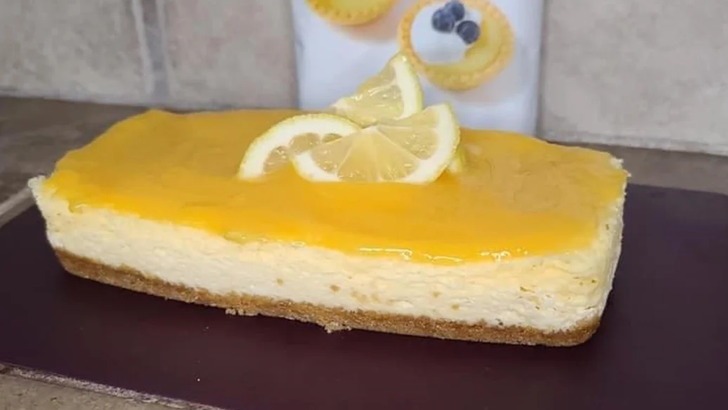 Gâteau au fromage au citron à l’étuveuse