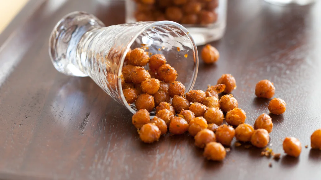 Oven-roasted Chickpeas