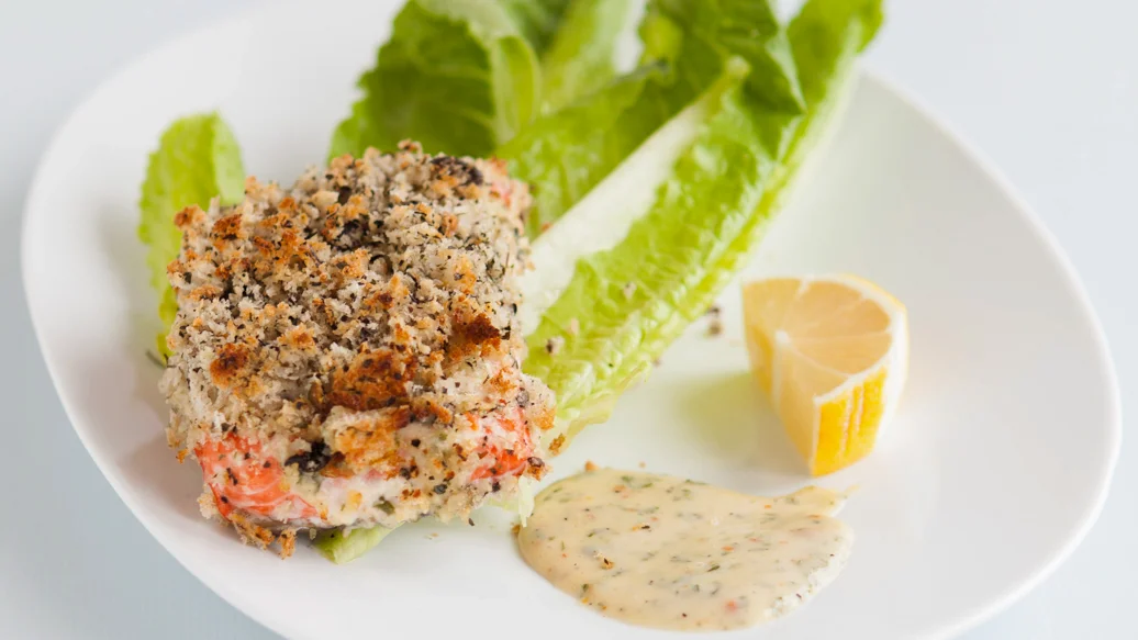 Salmon Caesar Salad