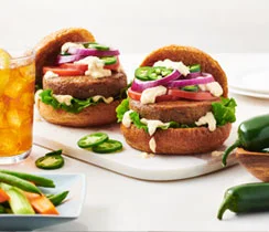 Jalapeño Veggie Burger