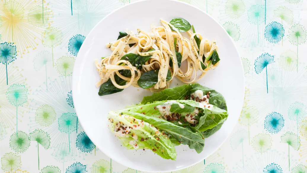 Linguines à l’ail