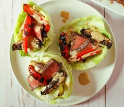 DIY Steak Lettuce Wraps