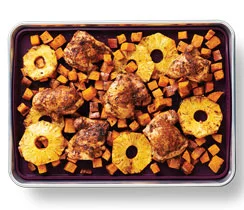 Jerk Chicken Sheet Pan Dinner