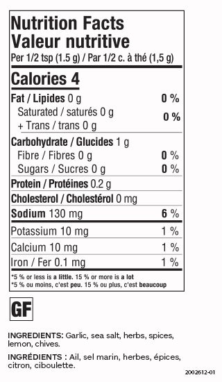 Balsamic Vinaigrette Dressing Mix