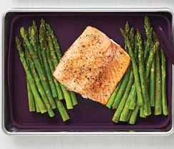 Sheet Pan Salmon & Asparagus