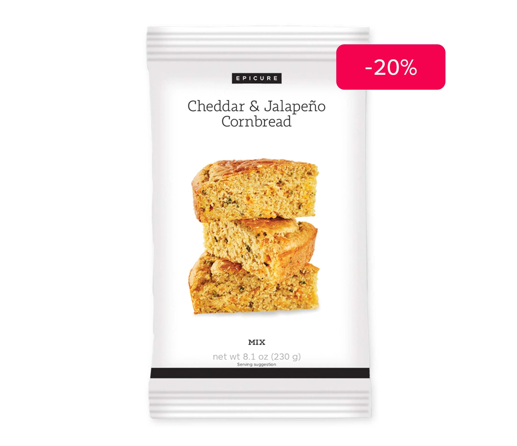 Cheddar & Jalapeño Cornbread Mix (Pack of 2)