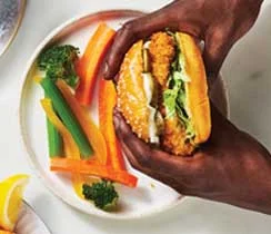 “Fried” Chicken Sandwich