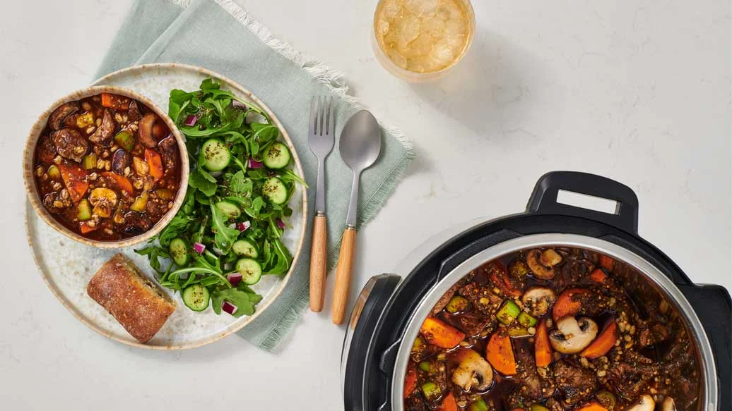 Hearty Beef & Barley Soup
