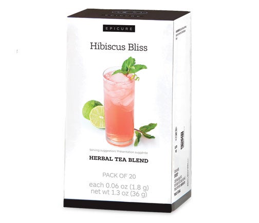 Hibiscus Bliss Herbal Tea Blend (stapeless)