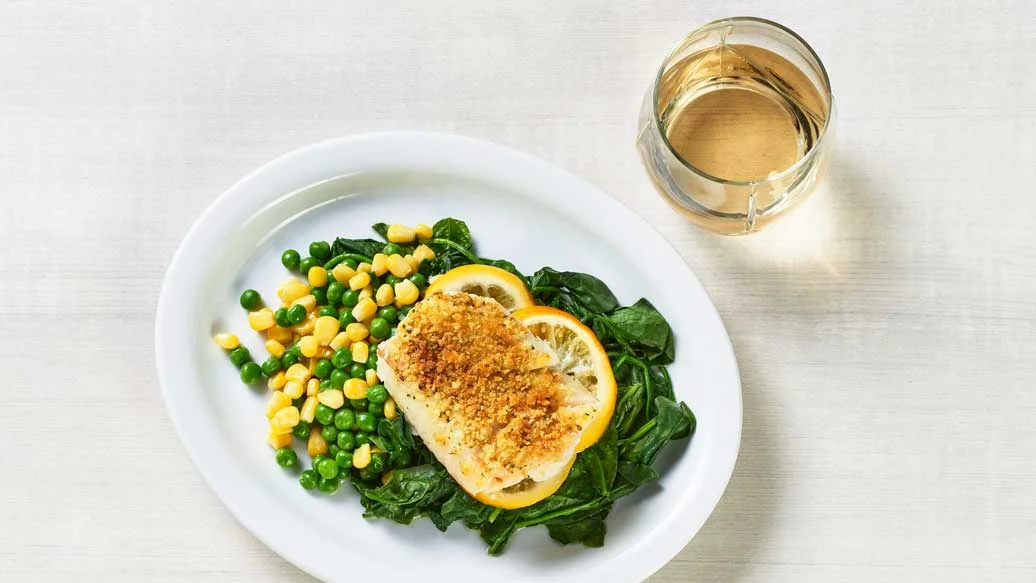 Herb & Garlic Baked Cod