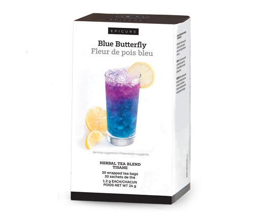 Blue Butterfly Herbal Tea Blend (stapless)