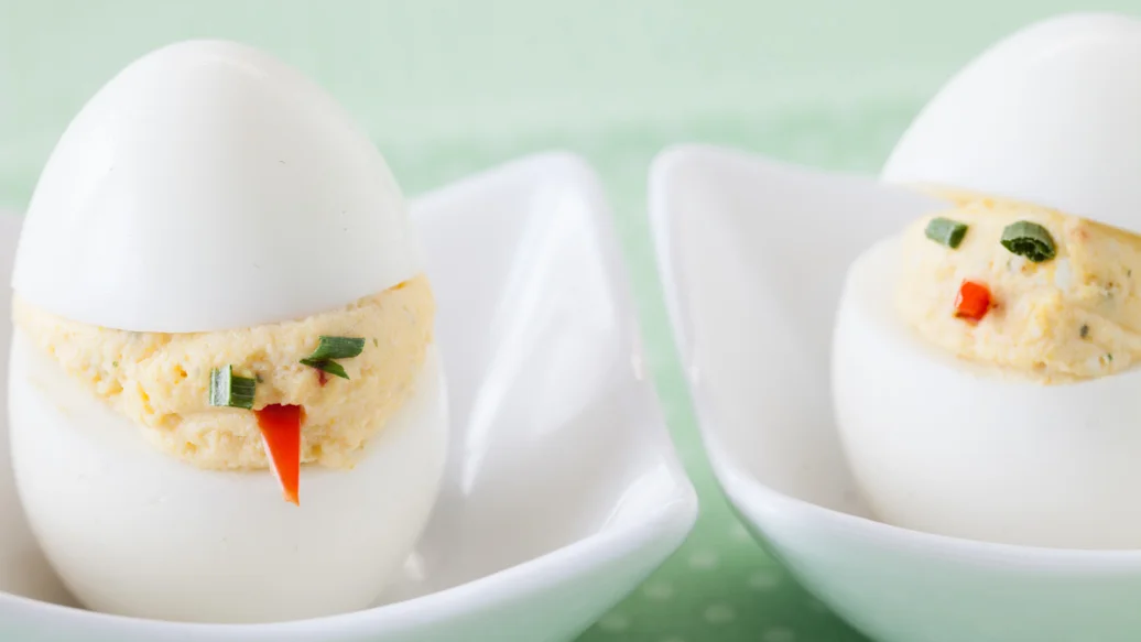 Devilled Easter Egg Chicks