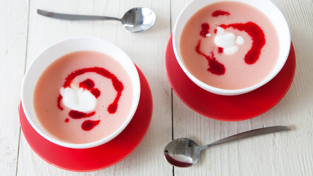 Chilled Scarlet O Watermelon Soup