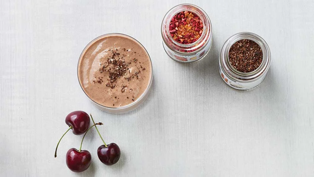 Powered Up Chocolate Tahini Smoothie
