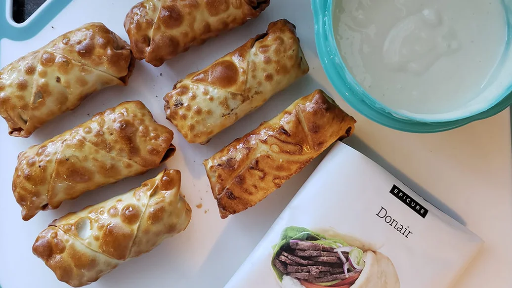 Donair Egg Rolls