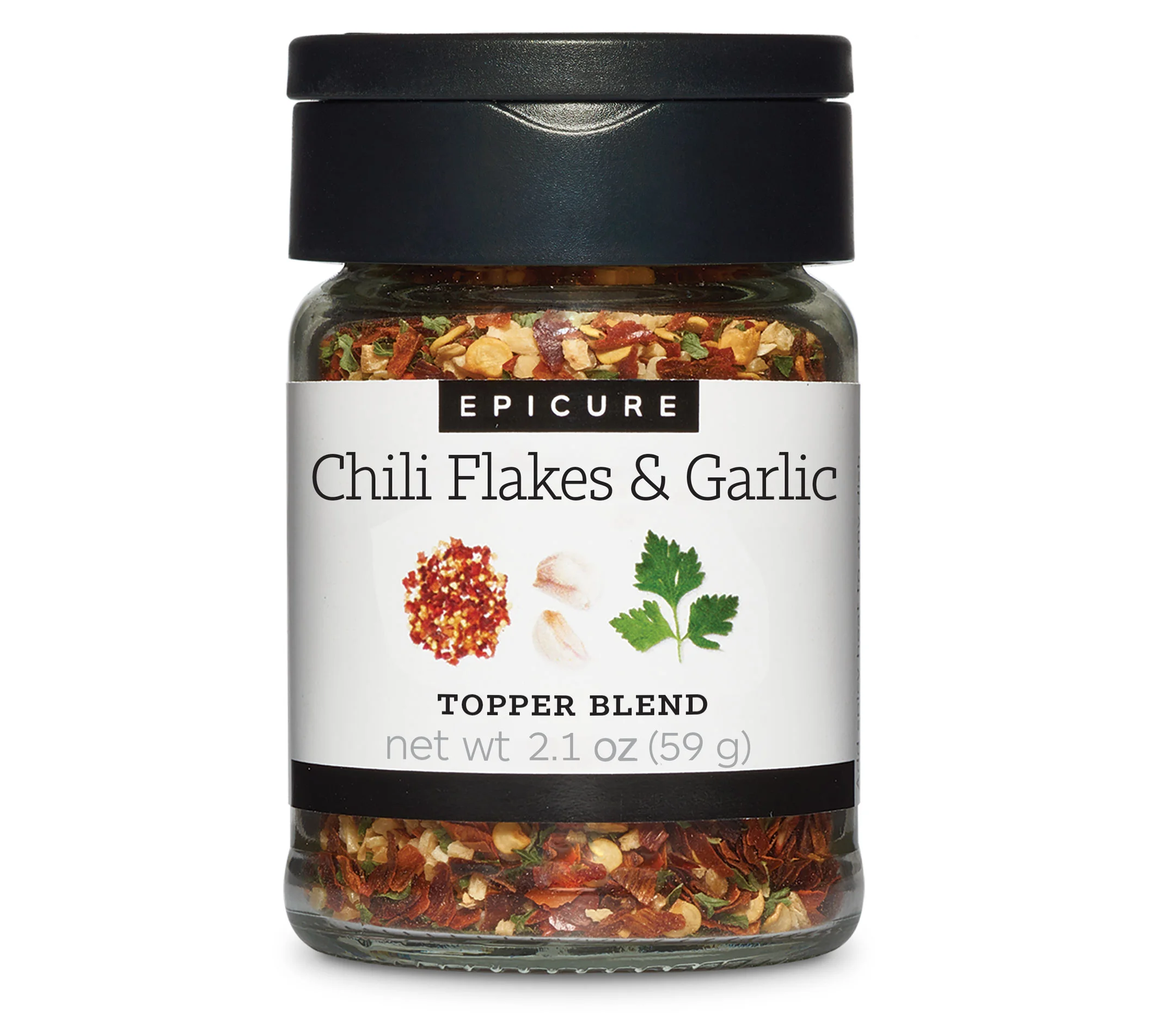 Chili Flakes & Garlic Topper