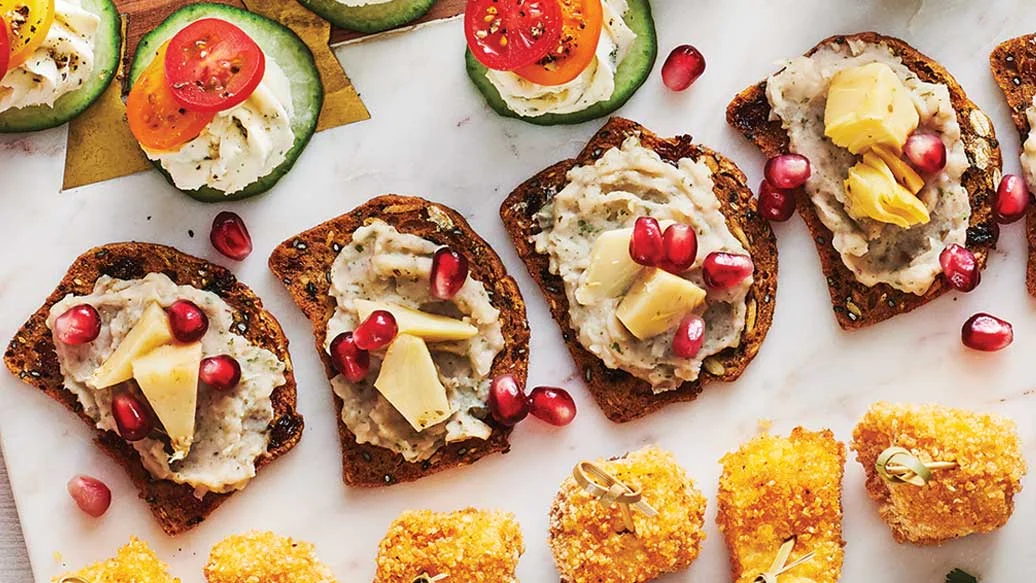 White Bean & Artichoke Crackers