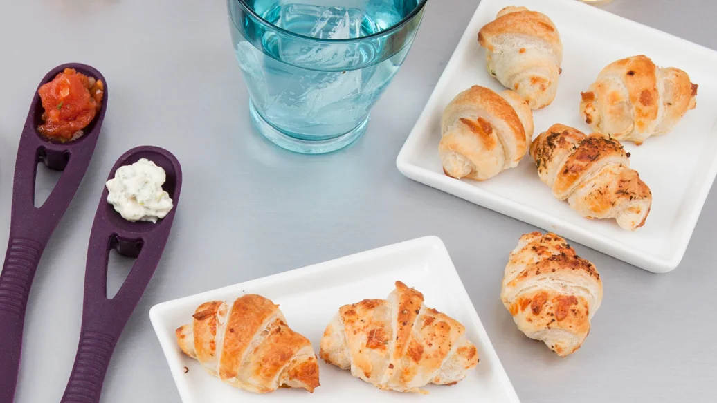 Herby Goat Cheese Chorizo Swirls