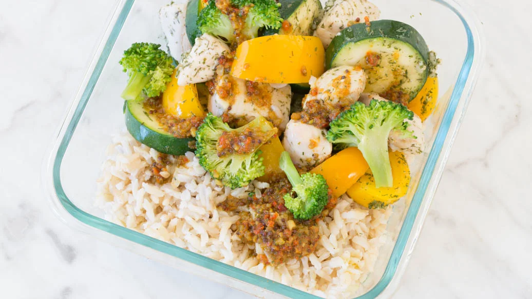 Steaming Easy Meal on the Go Bowl