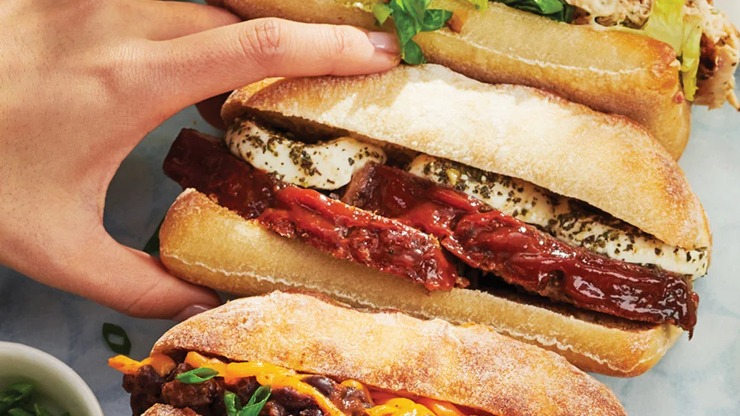 Meatloaf Caprese Sandwich