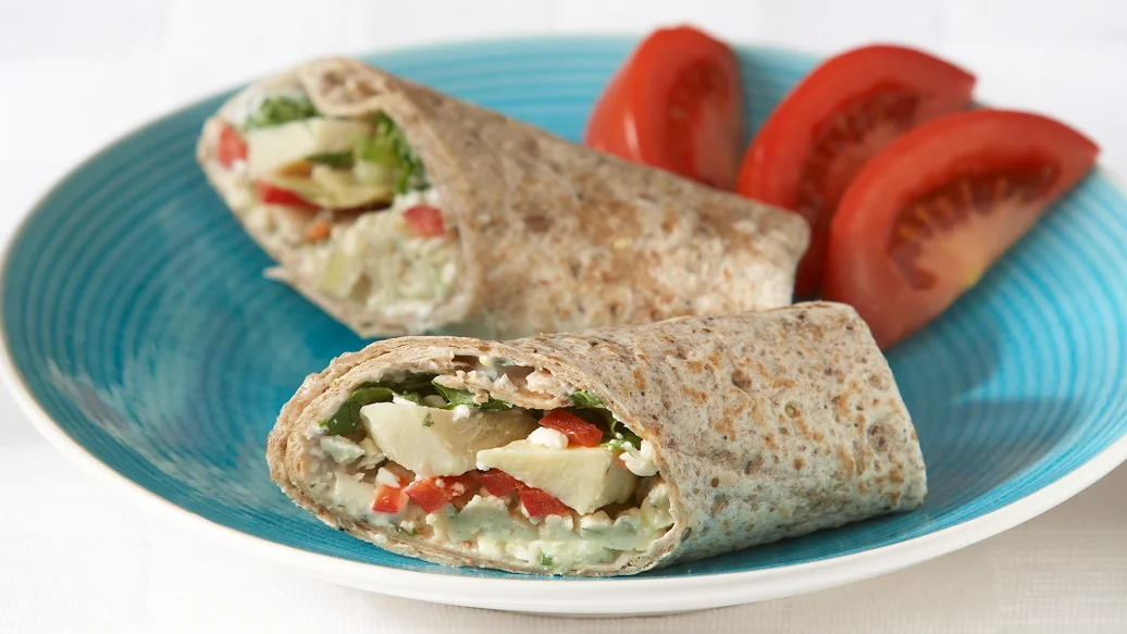 Greek Breakfast Wraps
