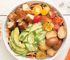 Southern Baked Picnic Chicken Bowl