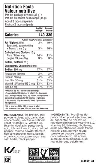 Easy Peasy Taco Mix (Pkg of 2) (Caldic)