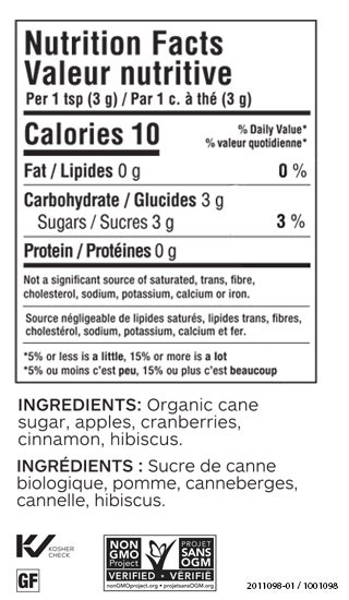 Cranapple Cinnamon Sweet Dip Mix (Hex)