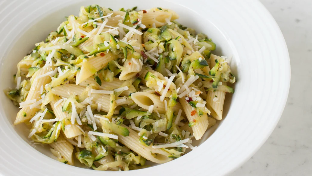 Herb & Garlic Penne with Zucchini