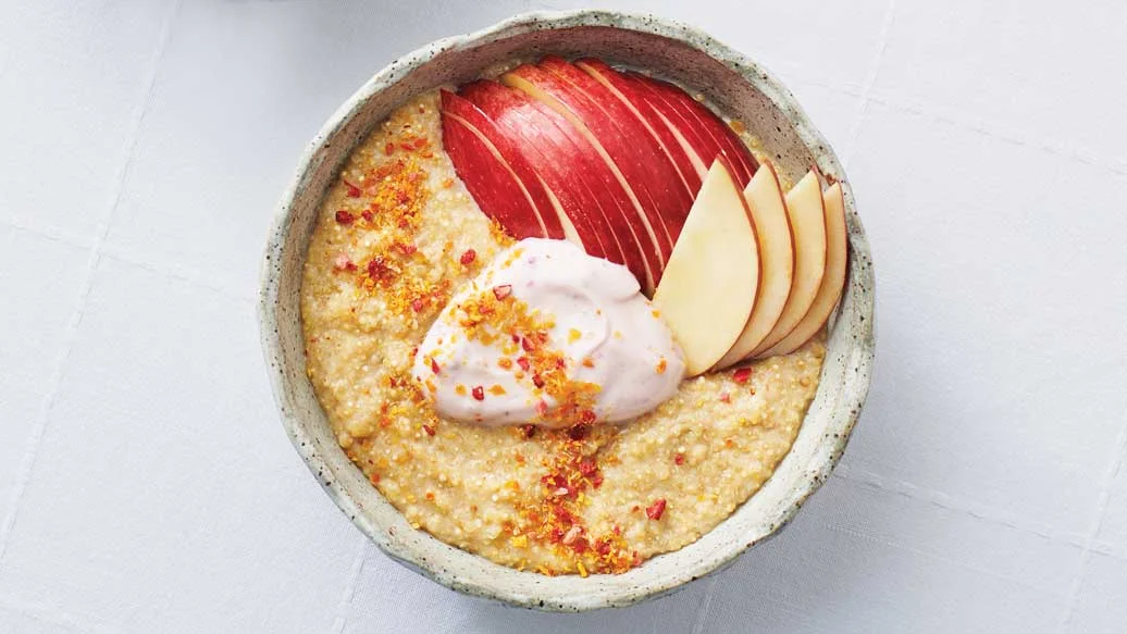 Tickled Pink Quinoa Porridge