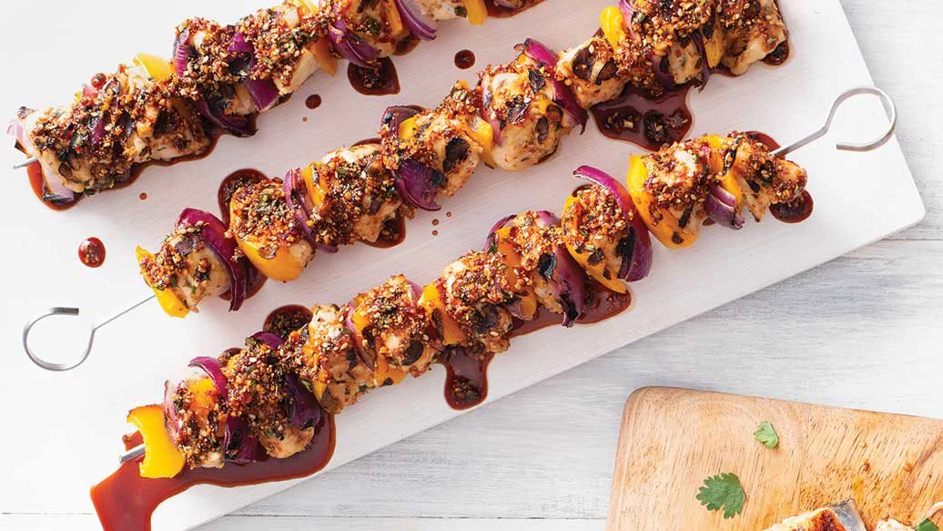 Teriyaki Chicken Kebabs