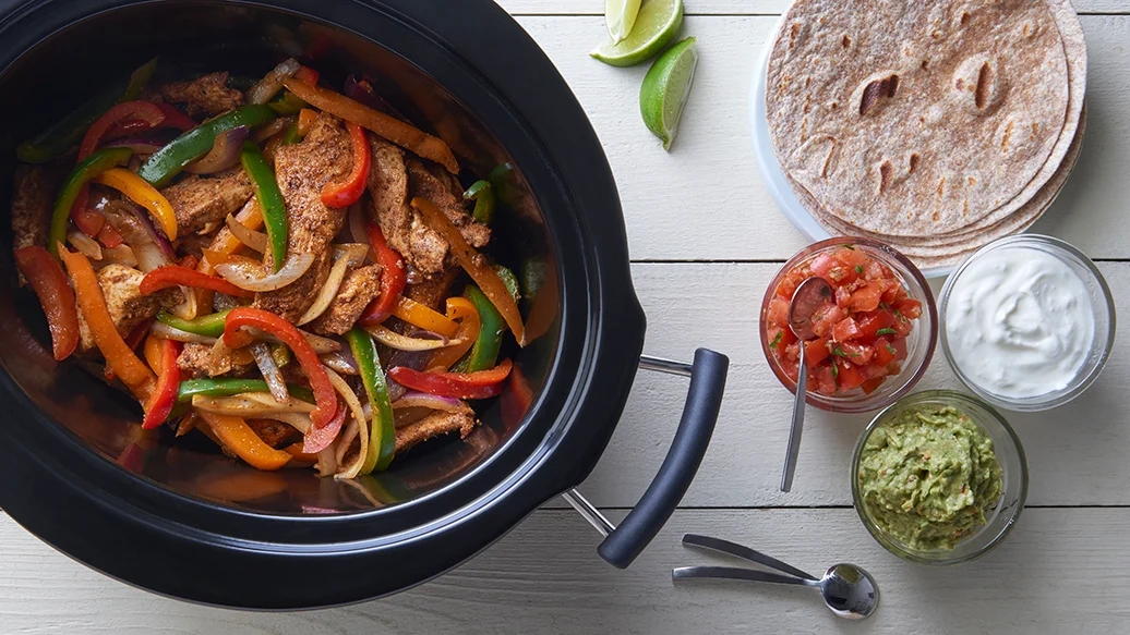 Slow Cooker Easy Fajitas