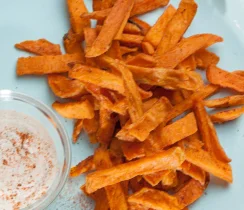 Mexican Baked Yam Fries