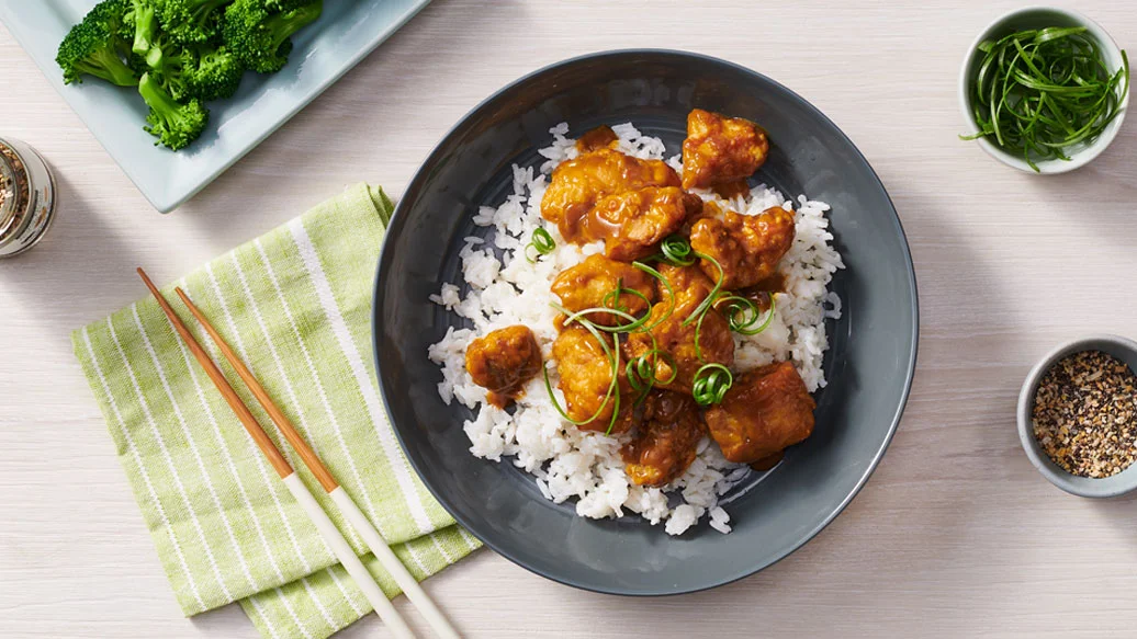 Sticky Sesame Chicken
