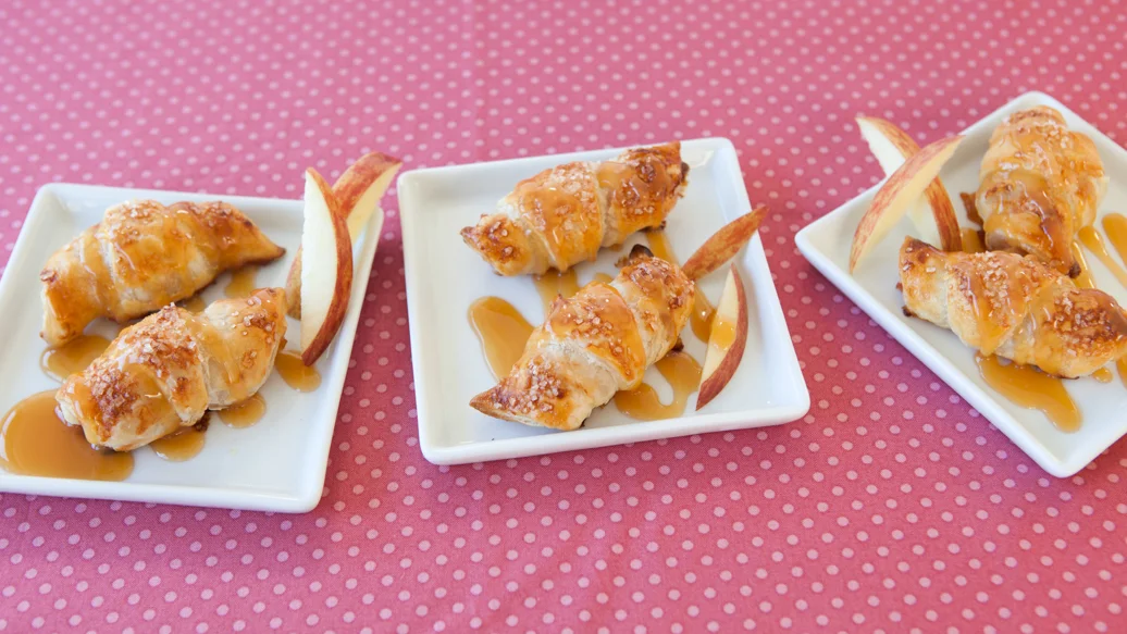 Hot Apple Strudels