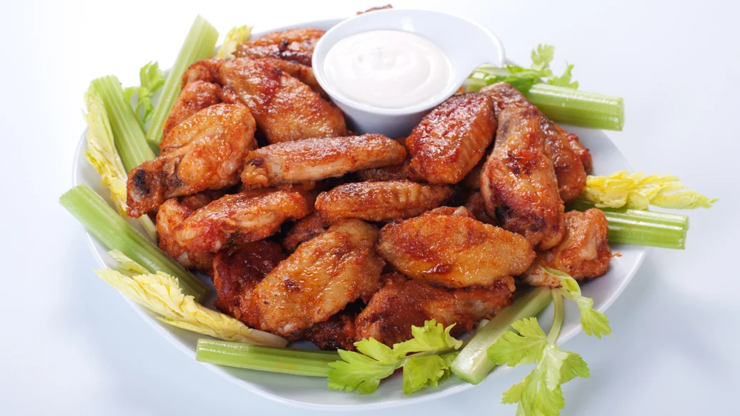 Cranberry Barbecue Chicken Wings