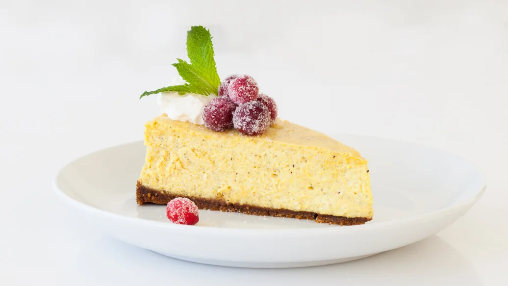 Eggnog Cheesecake