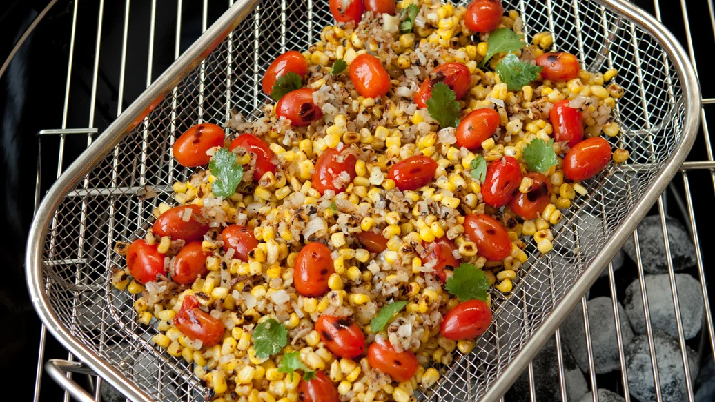 Big Batch Grilled Corn Salsa