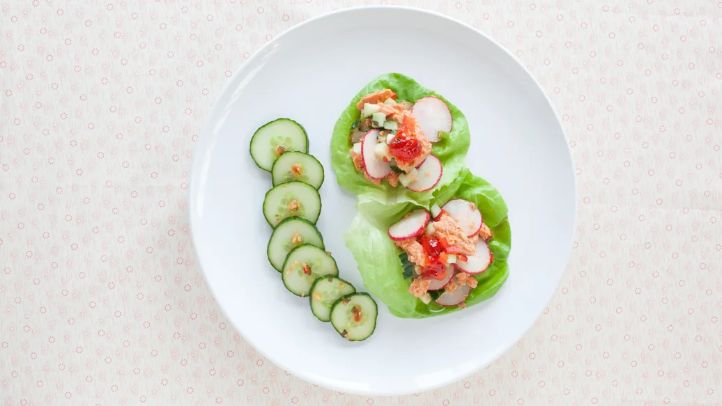 Chilled Salmon Cups