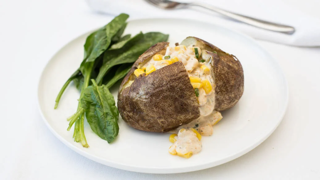 Southwest Popcorn Potato Dinner Jacket Potatoes